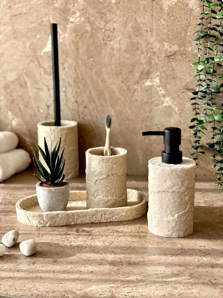 Mason Home Fossil Bathroom Set - Beige-image-47