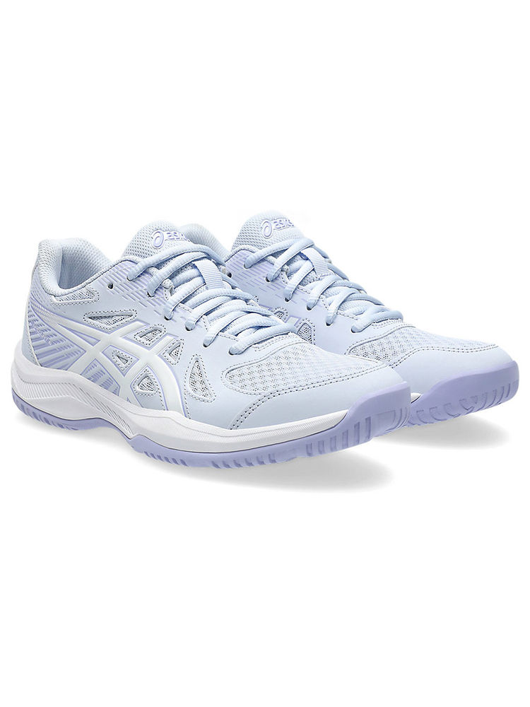 ASICS UPCOURT 6 Women Blue Fade Indoor Court Shoes-picture-15
