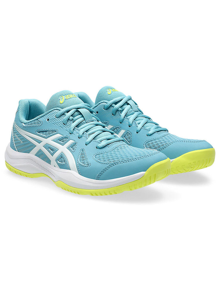ASICS UPCOURT 6 Women Stillwater Blue Indoor Court Shoes-picture-17