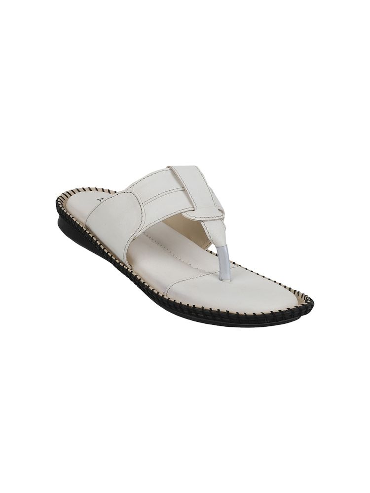 Iconics White Women Solid Flats-image-29