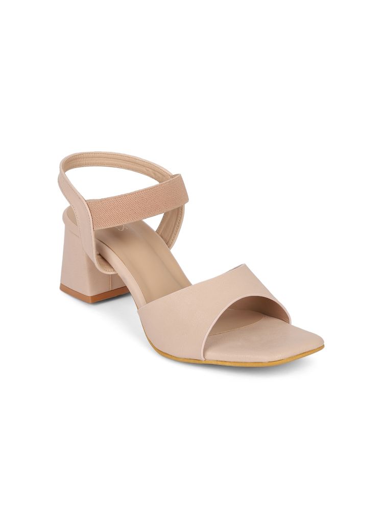 Iconics Nude Women Solid Heels-image-24
