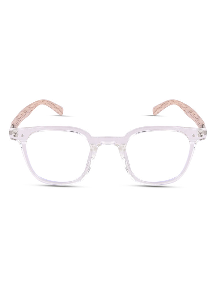 Voyage Clear Square Frame for Men & Women TR83026MG3855-image-11