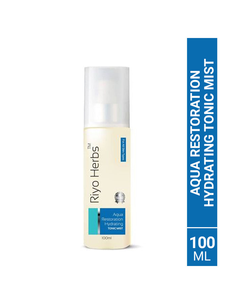 Riyo Herbs Aqua Restoration Tonic Mist of Rose Water & Aloe Vera Extract