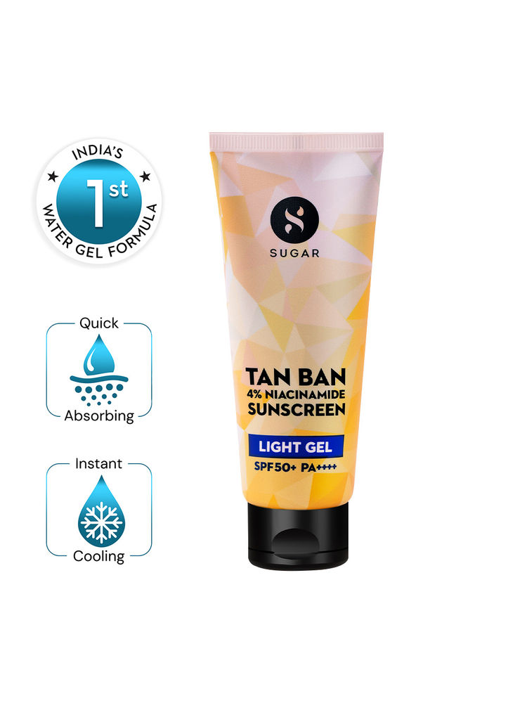 SUGAR Tan Ban 4% Niacinamide Sunscreen Light Gel SPF 50+ PA++++-picture-14