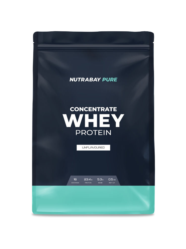 Nutrabay Pure 100% Whey Protein Concentrate - Unflavoured