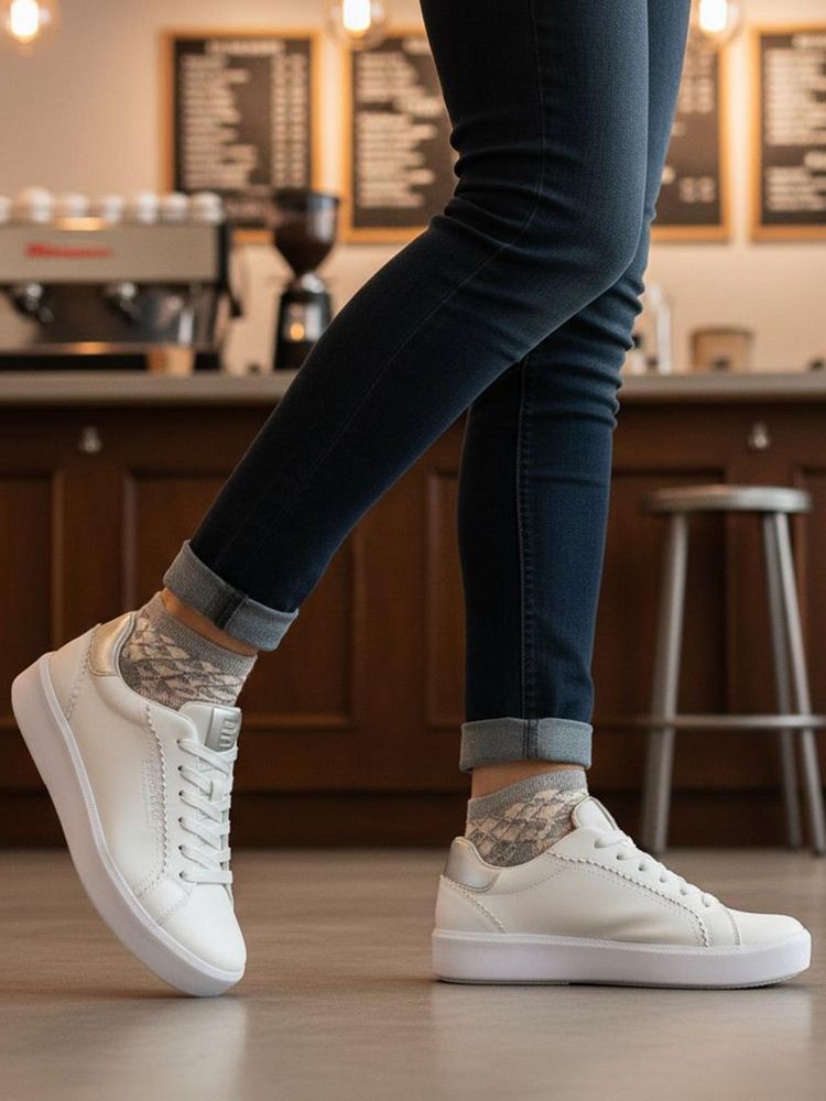 BAGATT Killeen White Women Lifestyle Sneakers-image-38