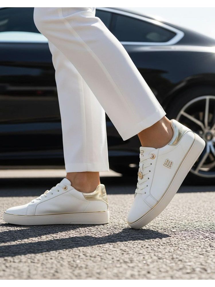 BAGATT Fabea Womens Off White Lifestyle Sneakers-image-3