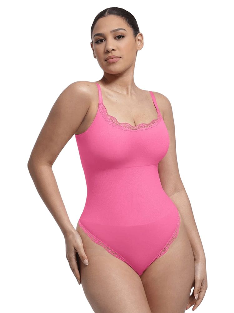 shop the edit Lace Cami Shapewear Bodysuit-picture-27