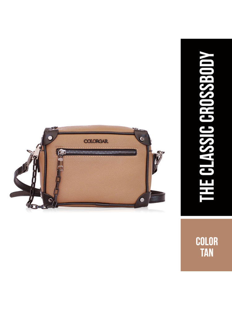 Colorbar Pouch The Classic Crossbody - Tan