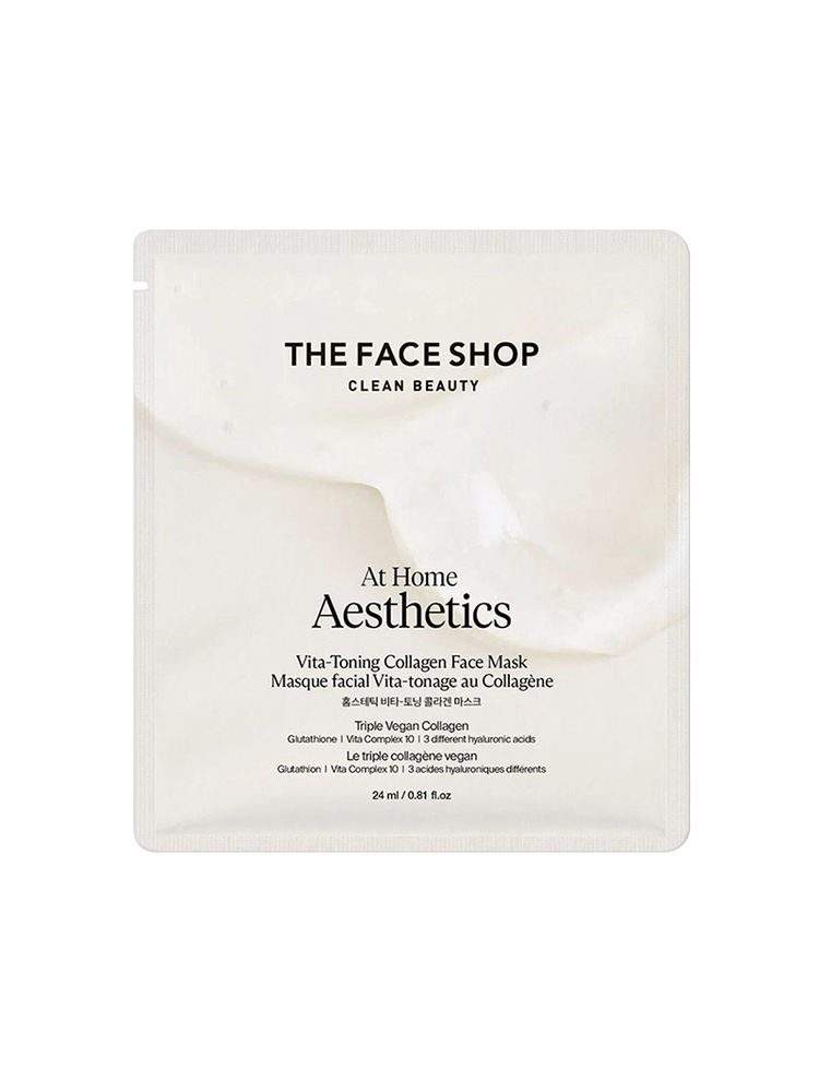 The Face Shop Korean Hydro Gel Sheet Mask - Vitamins, Vegan Collagen, Glutathione & Hyaluronic Acids-picture-10