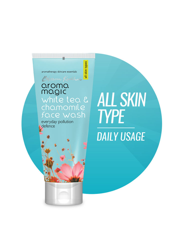 Aroma Magic White Tea & Chamomile Face Wash Everyday Pollution Defence (All Skin Types)-picture-51