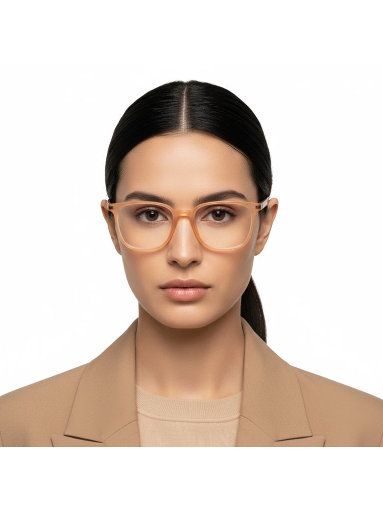 HASHTAG EYEWEAR Unisex Blokz Clear Lens Square Full Rim Eyeglass-Nekcc-1160062-Orng (51)-picture-16