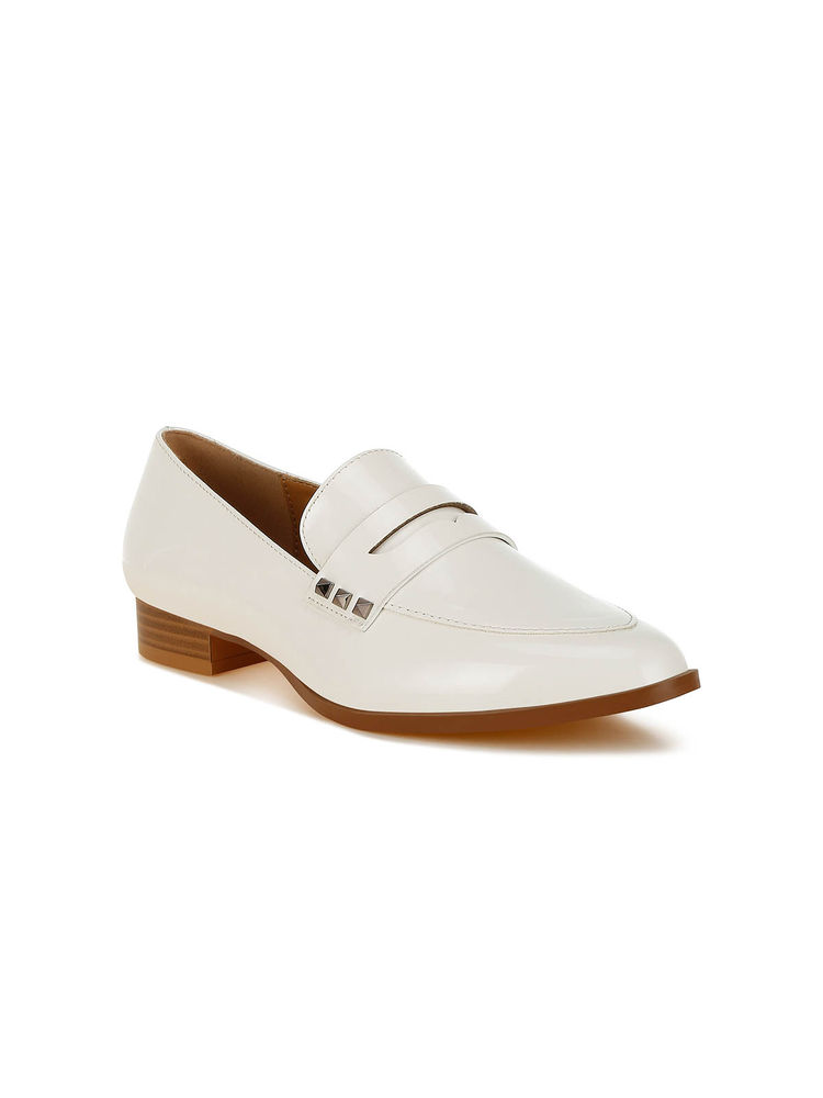 Rag & Co Patent Pleather Penny Loafers-image-22
