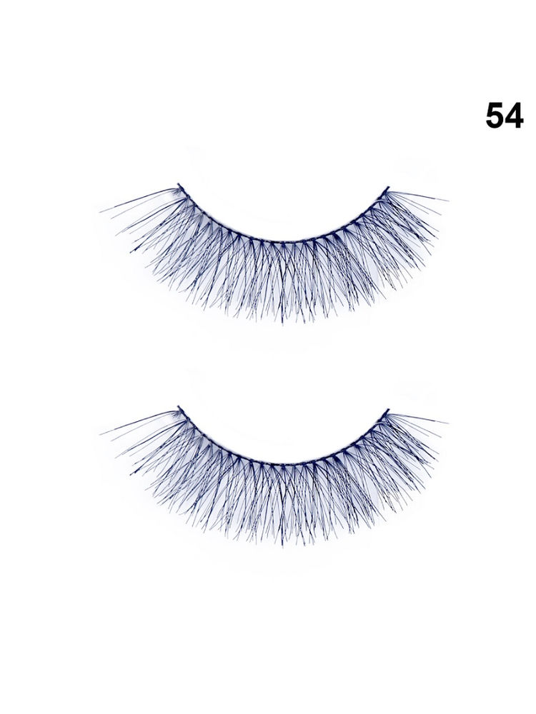 Bronson Professional Synthetic Hair and Lightweight Long Natural Look False Eyelashes - 54