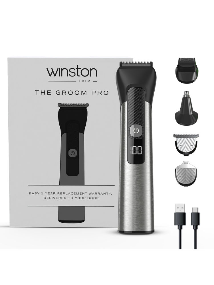 Winston Trim The Groom Pro 5-In-1 Men'S Grooming Set