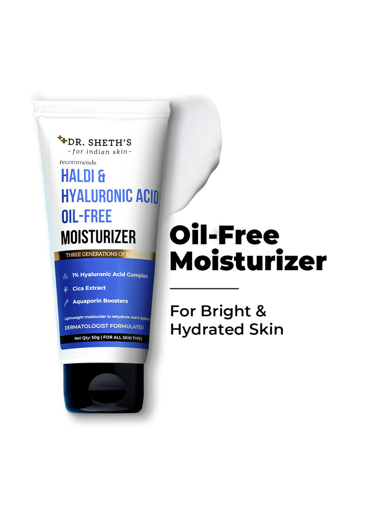 Dr. Sheth's Haldi & Hyaluronic Acid Oil-Free Moisturizer-image-10