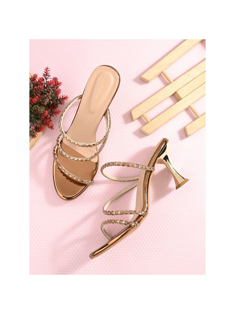 CLOG LONDON Copper Comfortable Heel Sandals-picture-13