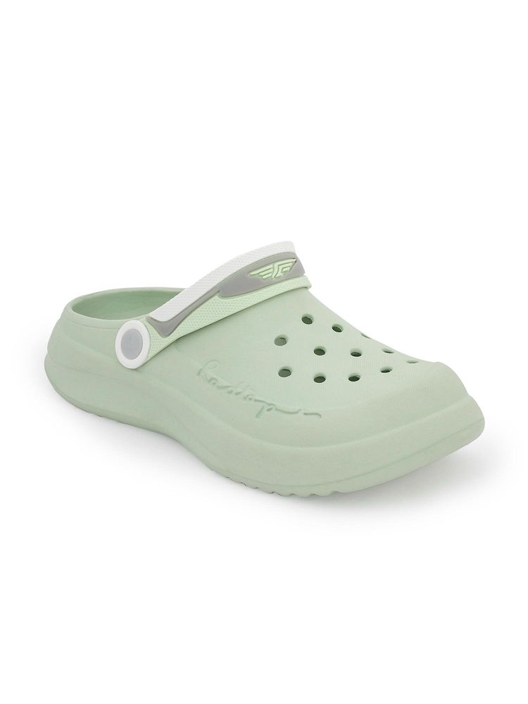 Red Tape Women Solid Green Clogs-picture-22