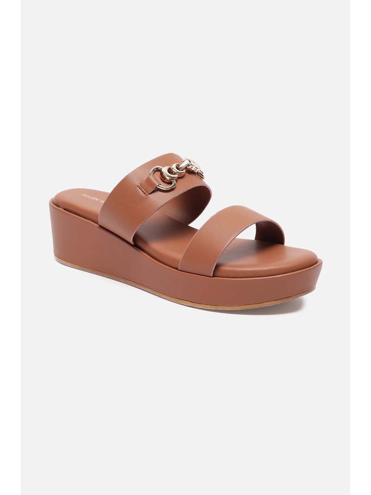 Allen Solly Women Brown Wedges Heels-picture-43