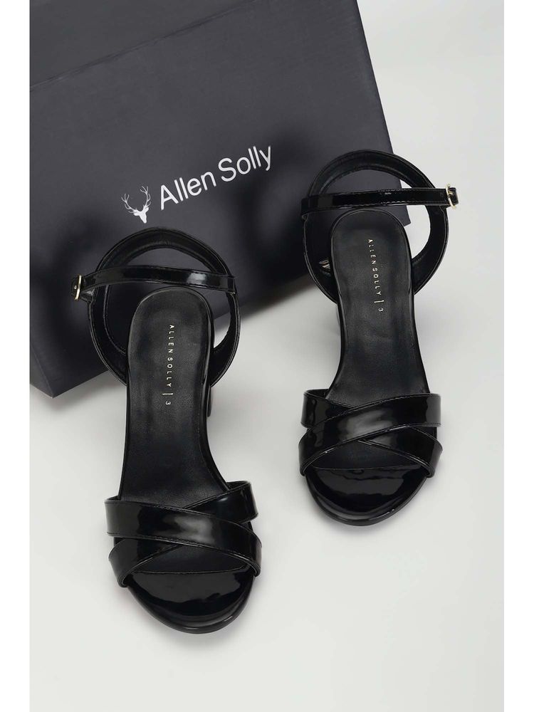 Allen Solly Women Black Block Heels-picture-23