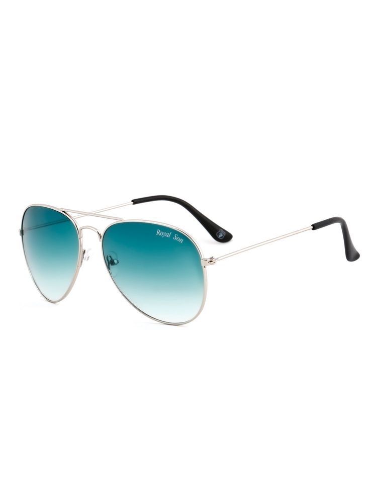 Royal Son Aviator UV Protection Men Women Sunglasses Green Lens - RS0014AV - RS0014AV-R1-picture-16