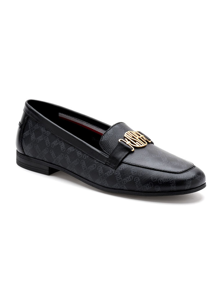 U.S. POLO ASSN. Black Womens Amber Loafers-picture-15