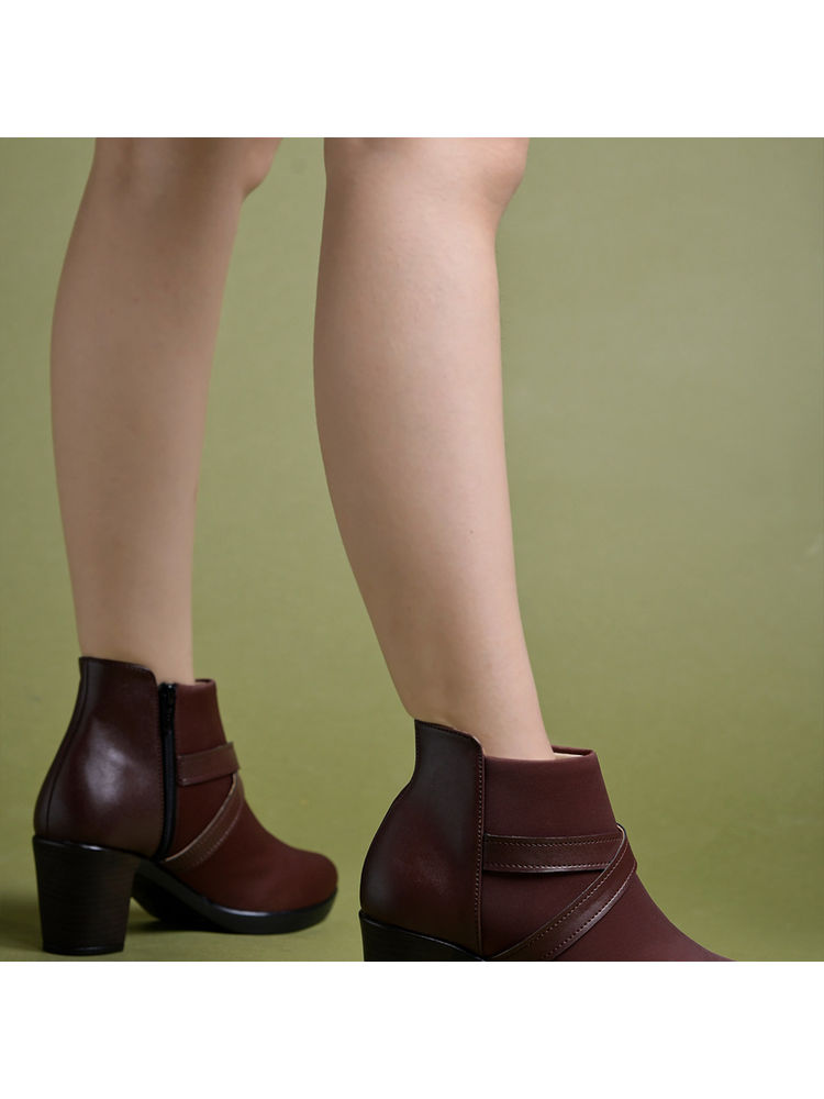 Shoetopia Smart Casual Brown Boots-picture-27