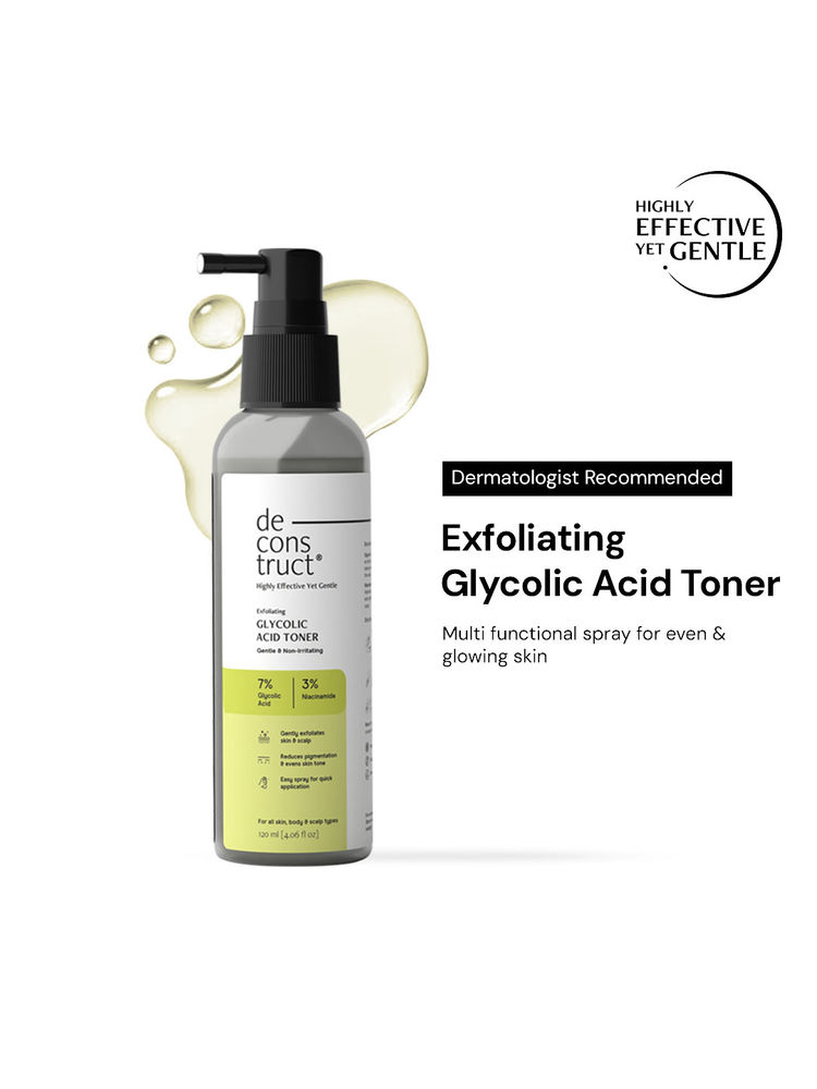 Deconstruct 7% Glycolic Acid Toner With 3% Niacinamide For Even & Glowing Skin-image-41