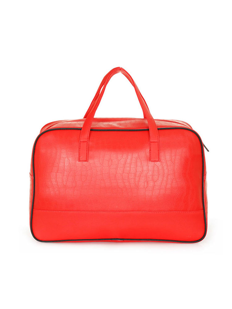 nautica accessories Nautica Red Unisex Durable & Comfortable Duffle Bag-picture-27