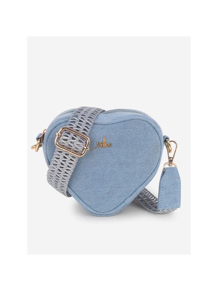 yelloe Blue Heart Shaped Sling Bag-picture-13