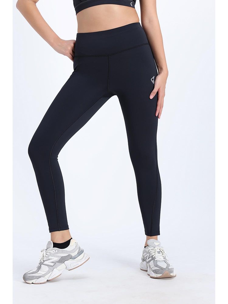 Zivame Black Polyester Solid Tights-picture-10