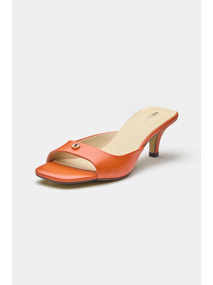 Oroh Barbara Stiletto Heels - Orange-image-41