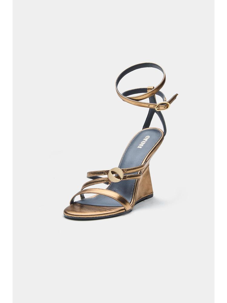 Oroh Angelina Wedges Heels - Bronze-picture-18