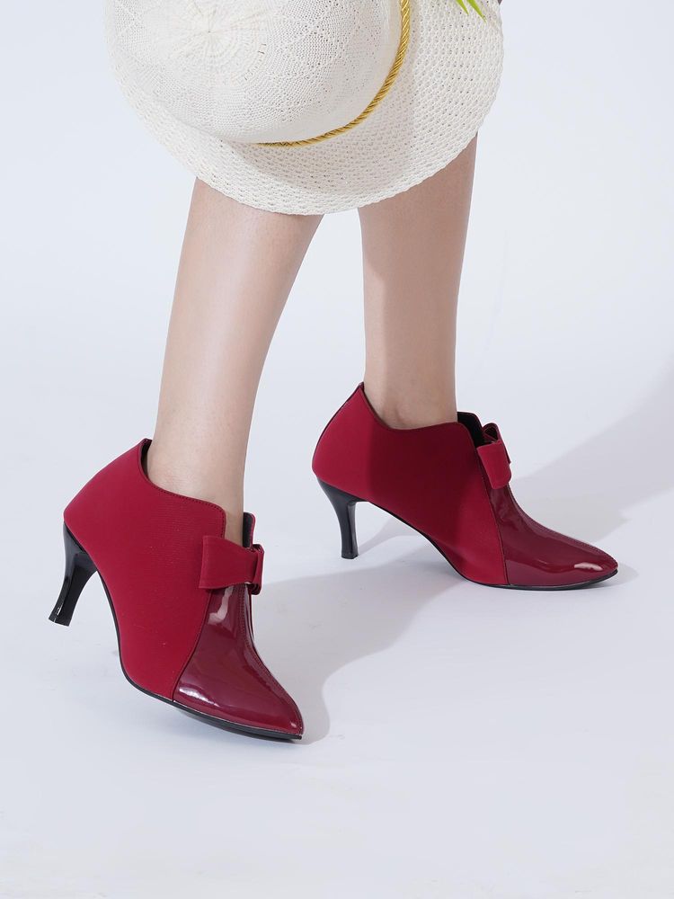 HVNLY by Shoetopia Cherry Stilettos Heels for Women-image-10