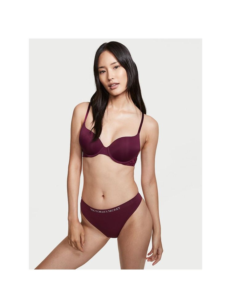 victoria's secret intimates Victoria's Secret Purple Seamless Thong Panty-picture-17
