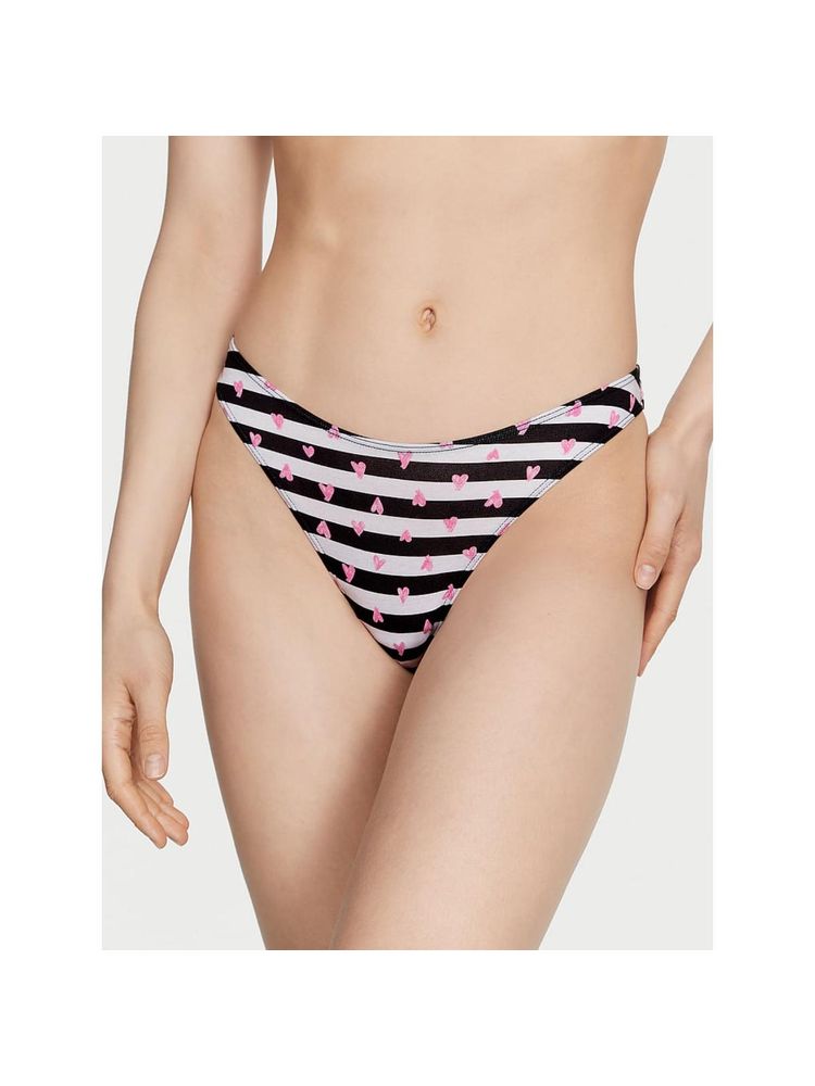 victoria's secret intimates Victoria's Secret Multi-Color Stretch Cotton High Leg Thong Panty-picture-18