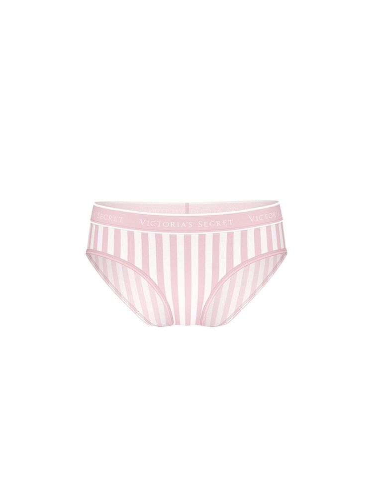 Victoria's Secret Multi-Color Logo Cotton Hip Hugger Panty-image-3