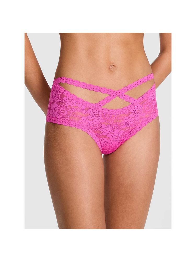 victoria's secret intimates Victoria's Secret PINK Wink Strappy Cheeky Panty - Pink-picture-33