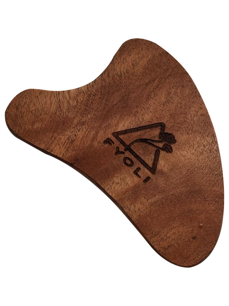 FYOLI Neem Wooden Gua Sha Face Massager