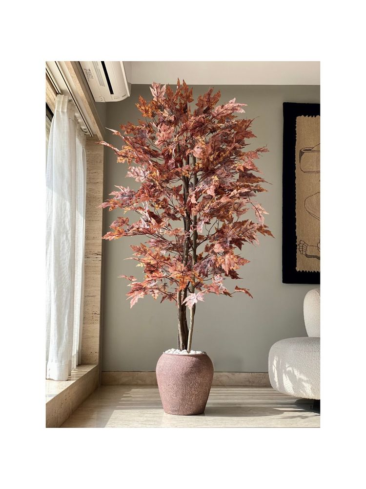 Mason Home Artificial Canadian Maple Plant - 6.5 Feet-picture-11