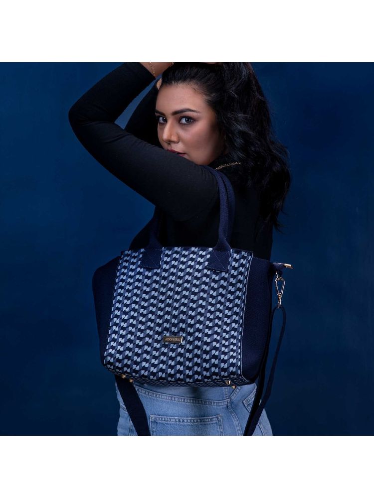 Joon Blu Navy Blue Spacious Sling Bag (M)-picture-26