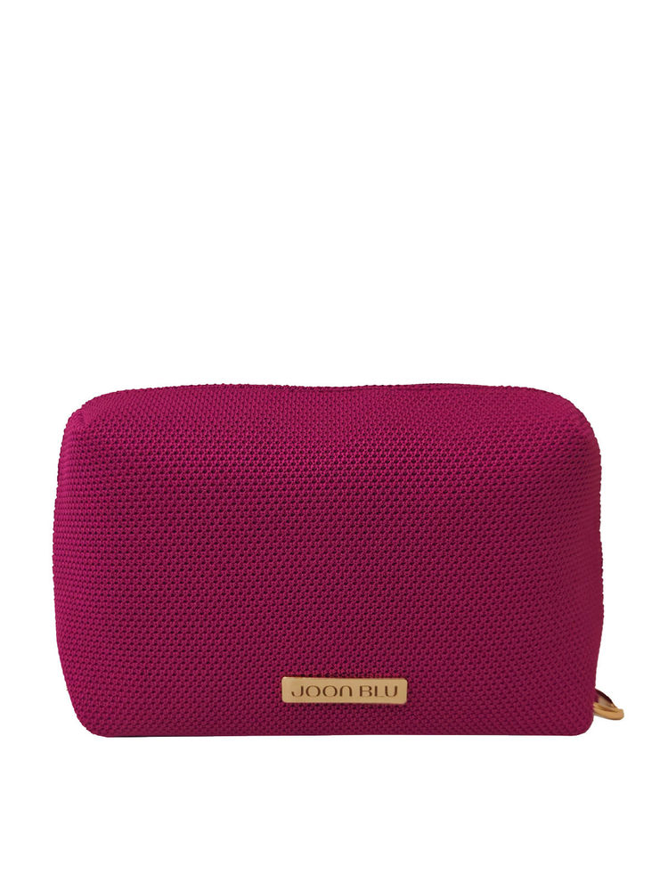 Joon Blu Solid Pink Multi-Color-purpose Pouch (S)-picture-18
