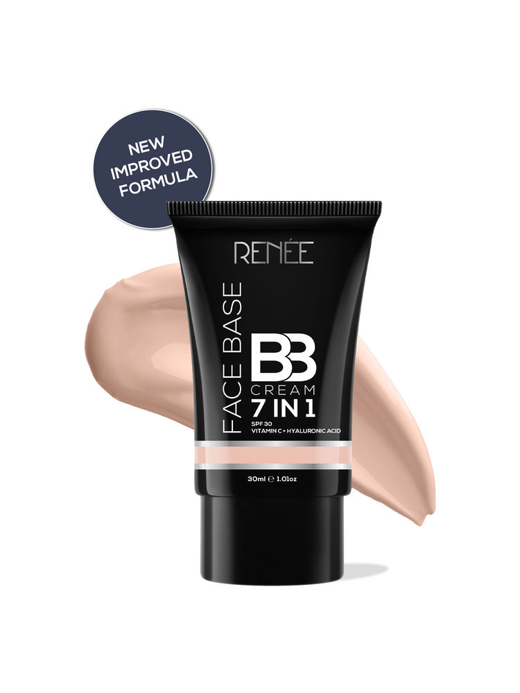 RENEE Face Base BB Cream with SPF 30 PA+++, Hydrates, Smoothens