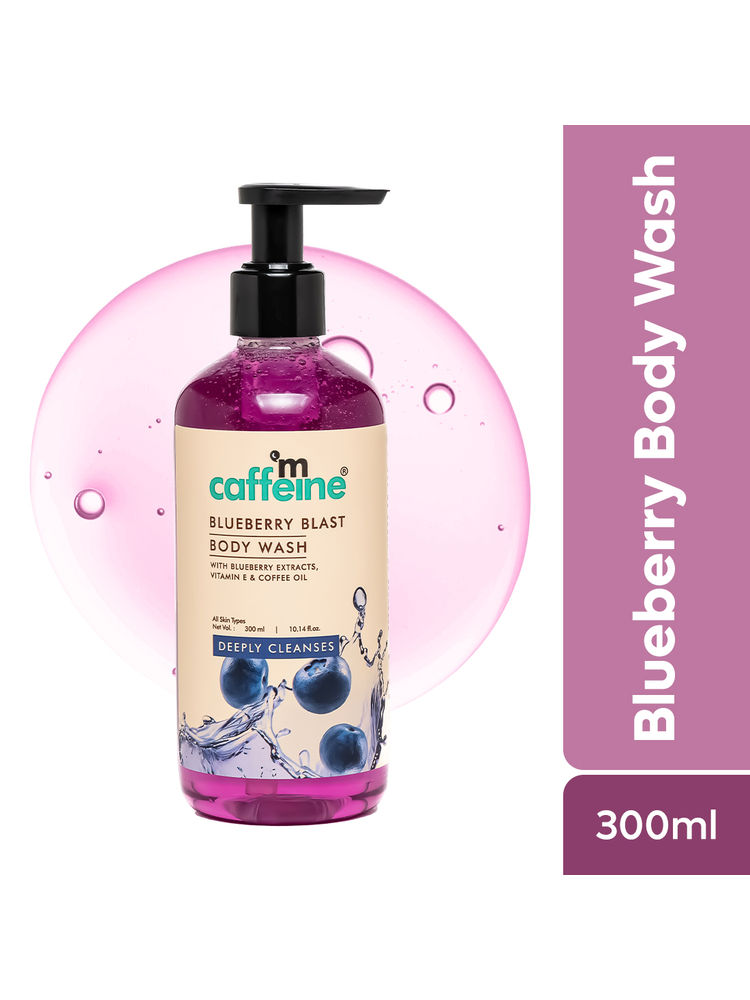 MCaffeine Blueberry Blast Body Wash With Fruity Fresh Blueberry Aroma, Deep Cleansing For Soft Skin-picture-32