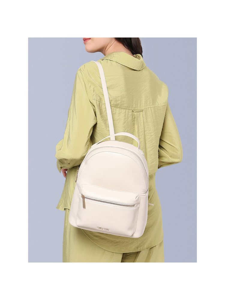 Lavie Luxe Girl's Waffle Backpack (Off White) (L)-image-25
