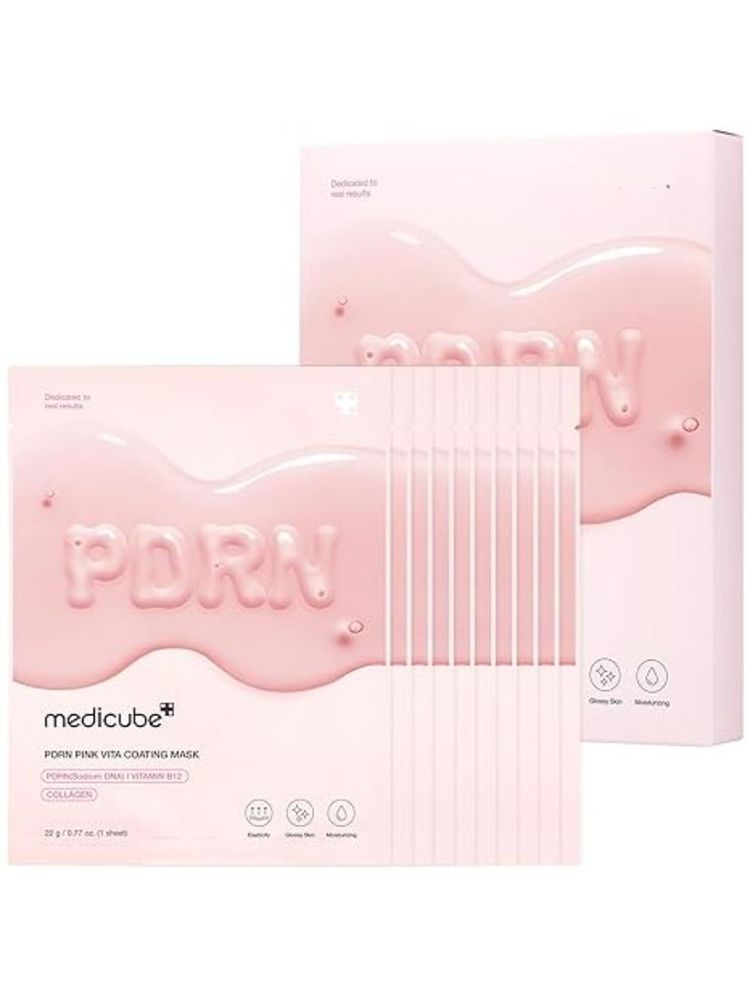 Medicube PDRN Pink Vita Coating Mask - pack of 10