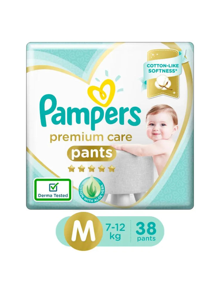 Pampers Premium Care Pants Diapers, Medium