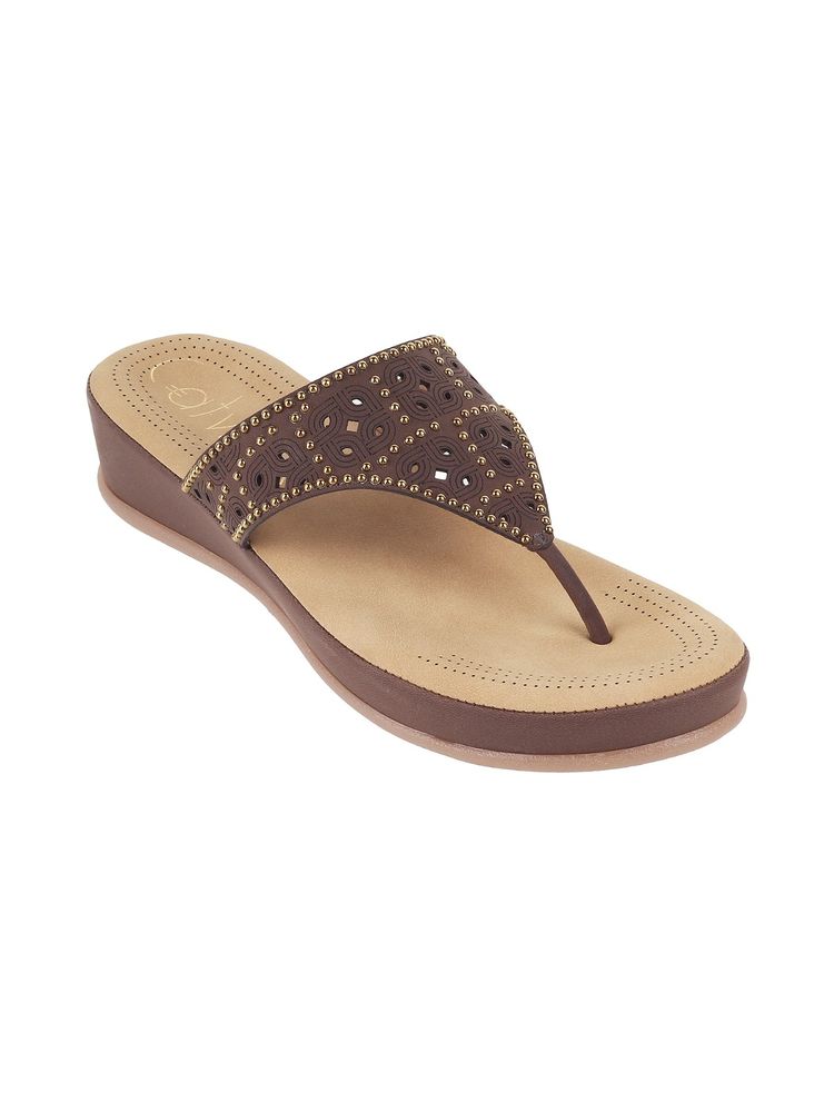 Catwalk Casual Women Brown Boho Chic Sandals-image-34