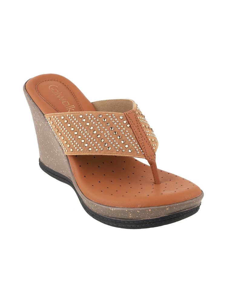 Catwalk Casual Women Tan Zing Thing Sandals-image-9