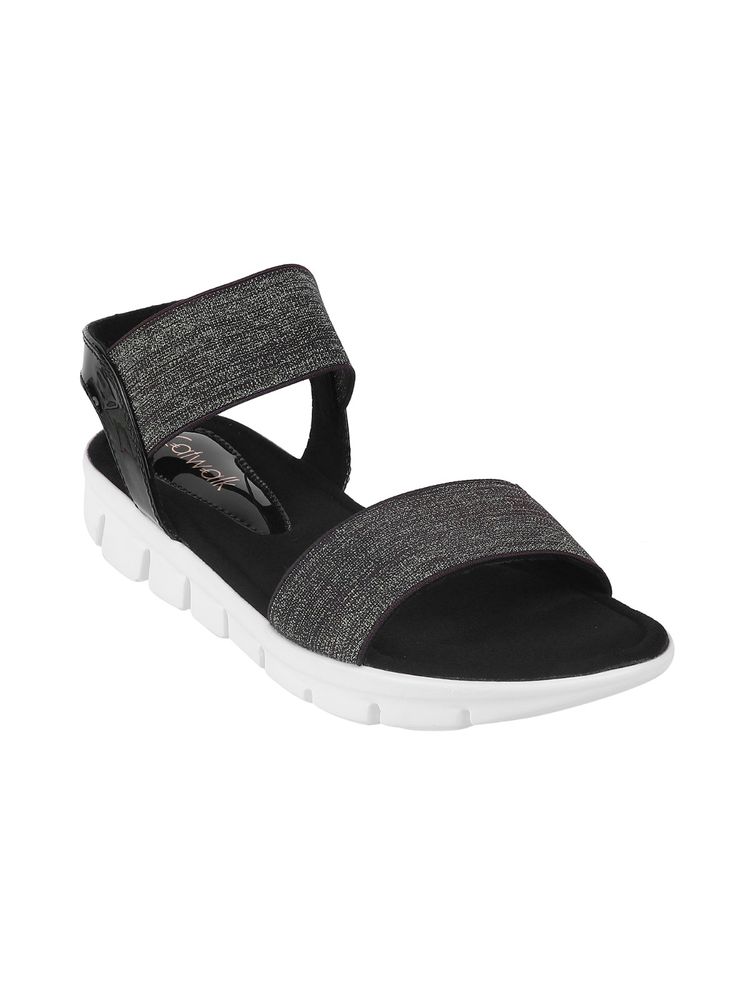 Catwalk Casual Women Black Boho Chic Sandals-image-35